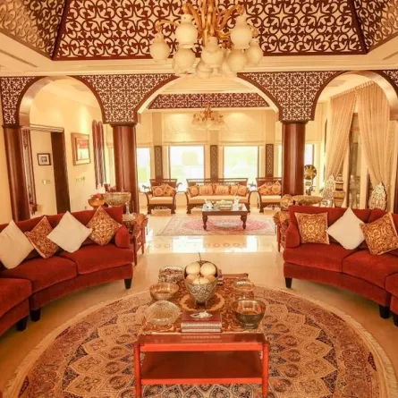 ديكورات مجالس عصرية لمنازل خليجية