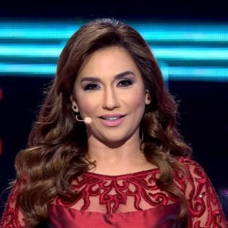 رنا شميس برفقة " العميد " تيم حسن