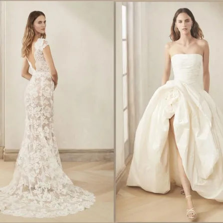 فساتين زفاف2020 للمصمم أوسكار دي لارنتا