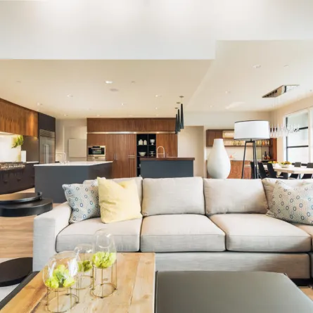 الفواصل في الديكور الداخلي