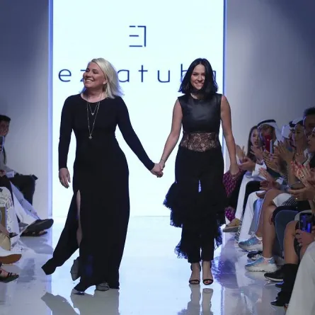 مقابلة مع المصممتين ايزرا توبا خلال أسبوع الموضة العربي 