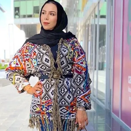 طريقة تنسيق أزياء الشتاء للمحجبات من مدونة الموضة تسنيم أبو سيدو