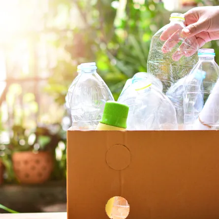 إعادة تدوير النفايات البلاستيكية إلى مستحضرات تجميل