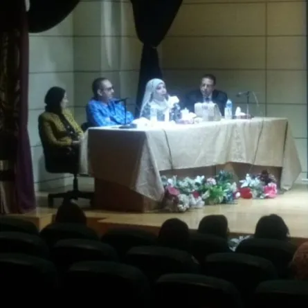 تكريم أبورية ومديحة حمدي، بالأكاديمية العربية للعلوم والتكنولوجيا