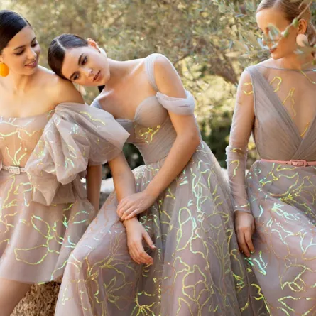 مجموعة فساتين خطوبة من تصميم جورج حبيقة لعروس 2020