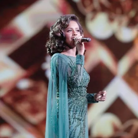 إطلالة الفنانة داليا مبارك في موسم الرياض
