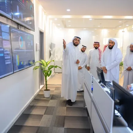 رئيس المجلس الأعلى للقضاء يدشن غرفة العمليات للمتابعة الرقمية لأعمال المحاكم