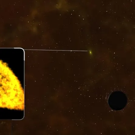 حدث مرعب..رصد معركة كونية بين ثقب أسود ضخم ونجم.. "فيديو"