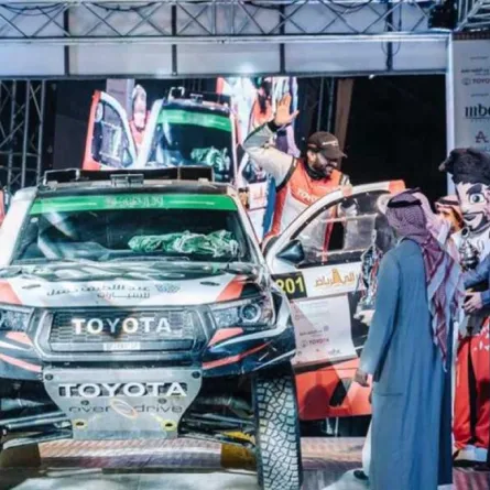 السعودي يزيد الراجحي.. بطلاً لرالي الرياض