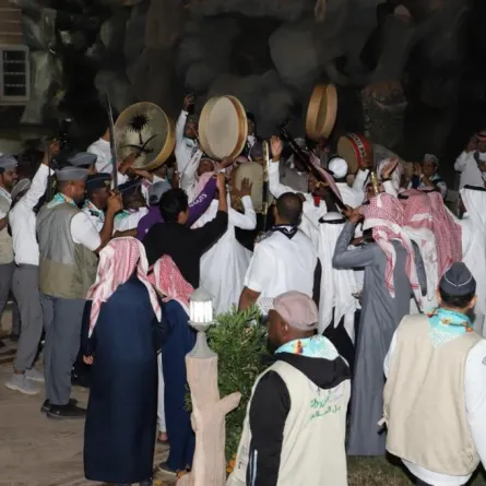 قادة كشافة وزارة التعليم يتعرفون على تراث وادي الدواسر