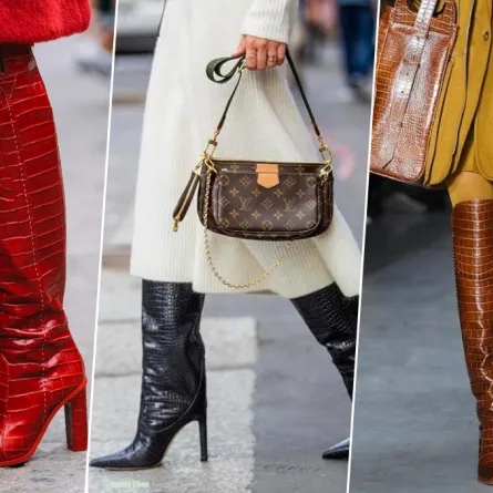 بوت التمساح لإطلالات فخمة هذا الشتاء على غرار جينفر لوبيز