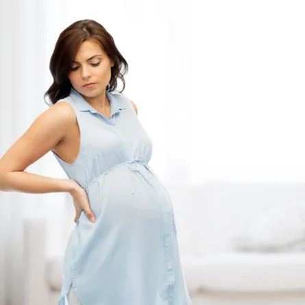 شكل البطن في الشهر الثاني من الحمل