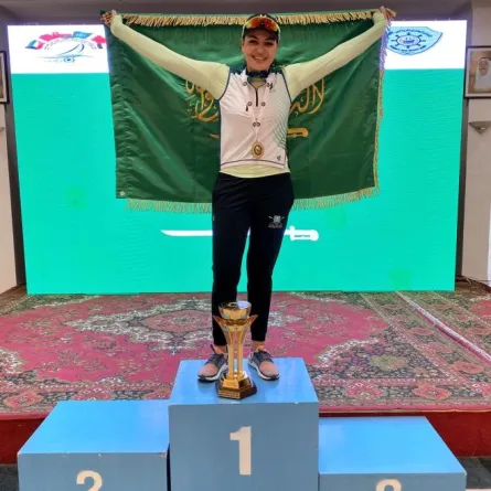 السعودية كاريمان أبو الجدايل بطلةً للتجديف في بطولة الخليج