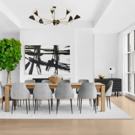 غرف طعام مودرن في منازل المشاهير