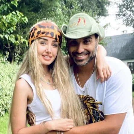 أحمد فهمي وهنا الزاهد من حساب هنا في إنستجرام