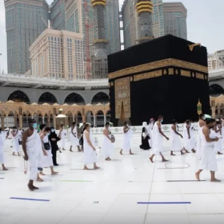 المسجد الحرام "الصورة من الحساب الرسمي لرئاسة شؤون الحرمين"