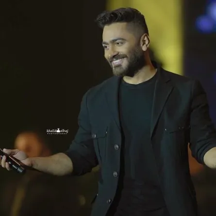 النجم تامر حسني.. الصورة من حسابه على انستقرام