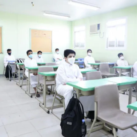 انتظام 87% من طلاب المرحلتين المتوسطة والثانوية في الدراسة الحضورية