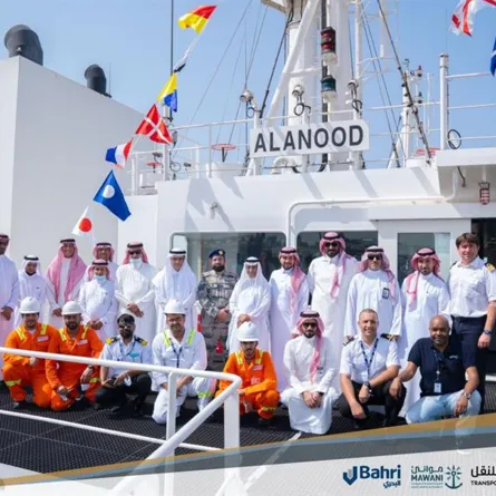 هيئة النقل تسجل الناقلة العنود ضمن الأسطول البحري السعودي