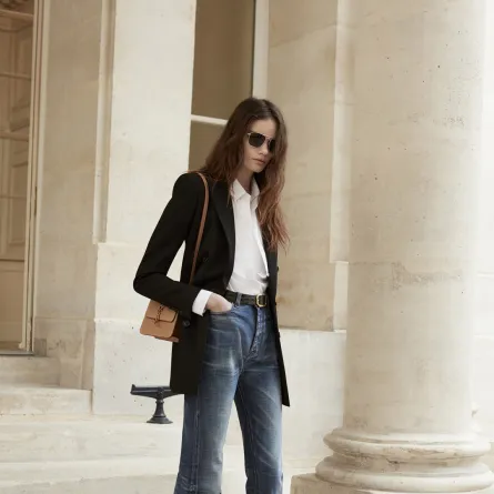 بنطال الجينز من سان لوران 