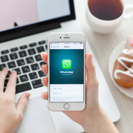 صور عالية الجودة عبر تطبيق واتس اب