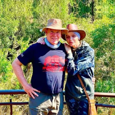 الأميرة تشارلين والأمير ألبرت- الصورة من حسابها على إنستغرام