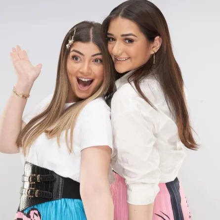 ملك وليلى أحمد زاهر - الصورة من حساب ملك على إنستقرام