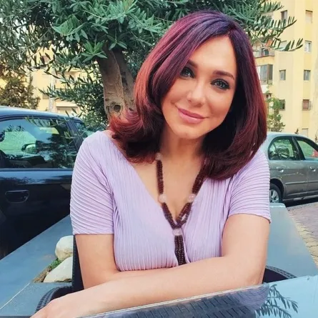 سلاف فواخرجي - الصورة من حسابها على انستجرام