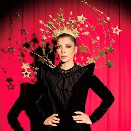 أصالة نصري الصورة من الانستجرام 