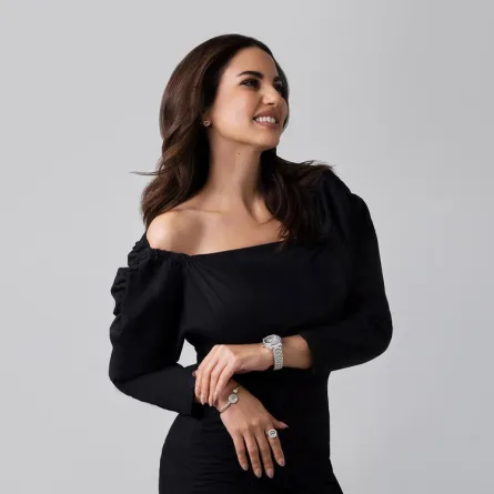 درة بسوار ذهب مفتوح من شوبارد Chopard