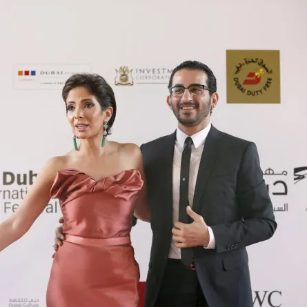 أحمد حلمي ومنى زكي