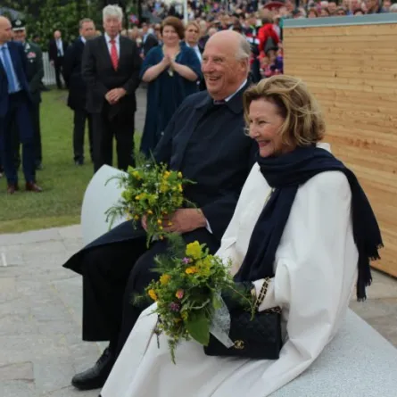 الملك هيرالد والملكة سونيا- الصورة من موقع Royal Central