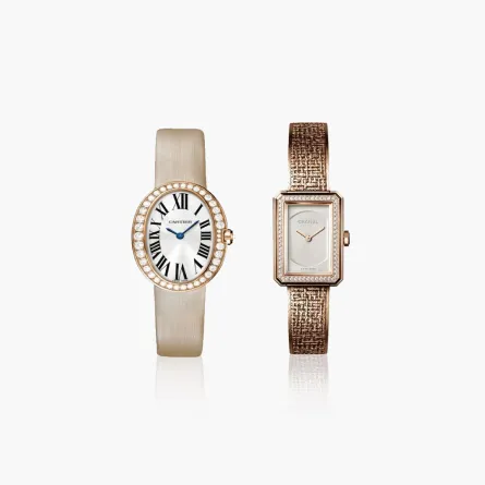 موديلات ساعات باللون العسلي موضة العام 