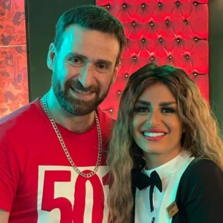 منة فضالي ونضال الشافعي- الصورة من حساب منة على إنستقرام