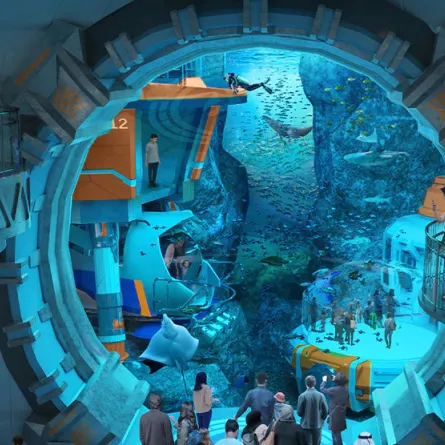 جزيرة ياس بأبوظبي ستحتضن أكبر حوض مائي في العالم بحلول 2022