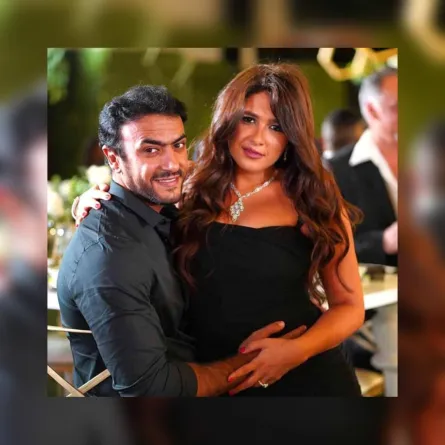 ياسمين عبد العزيز وأحمد العوضي - الصورة من حساب أحمد العوضي على الفيس بوك