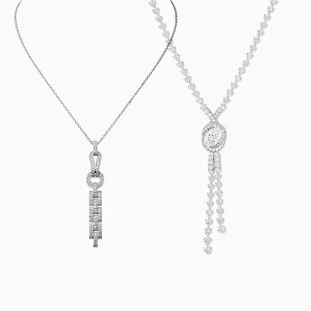 قلادات فخمة بالألماس لأجمل إطلالات صيف 2021 