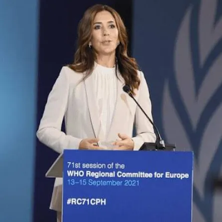 كلمة الأميرة ماري- الصورة من موقع New my royals