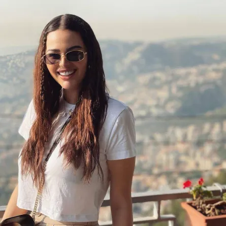 هنادي مهنى بعد خسارتها الوزن الزائد-  الصورة من حسابها على انستغرام 