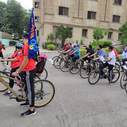 ماراثون للدراجات؛ لنشر الوعي بمفاهيم الصحة النفسية