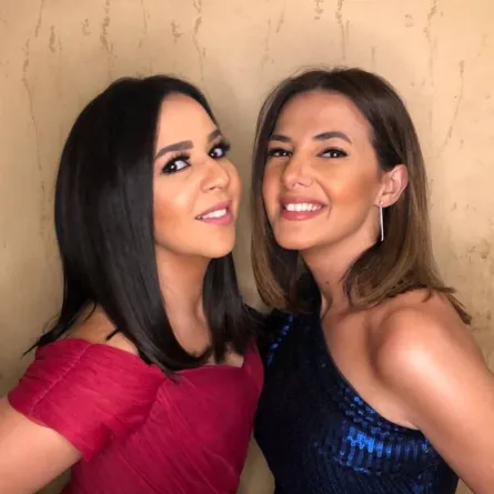 دنيا وإيمي سمير غانم - الصورة من حساب دنيا سمير غانم على إنستقرام