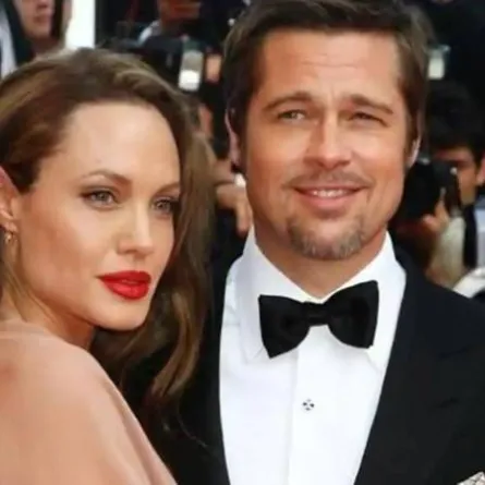 أنجلينا جولي وبراد بيت- الصورة من موقع The urban Press