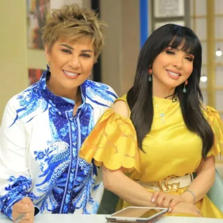 سهير جودة ومفيدة شيحة - الصورة من حساب سهير على فيسبوك