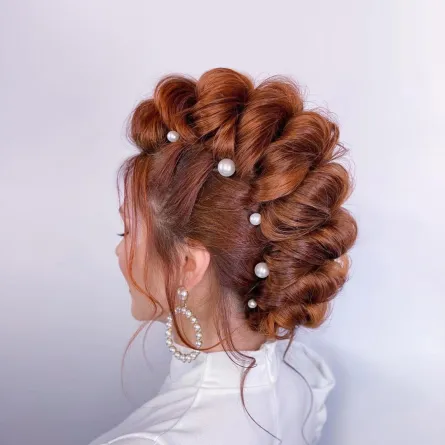 تسريحة الضفائر - الصورة من صفحة Hair Style Zone على انستغرام