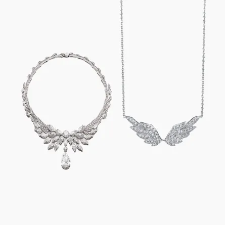 موديلات مجوهرات على شكل أجنحة