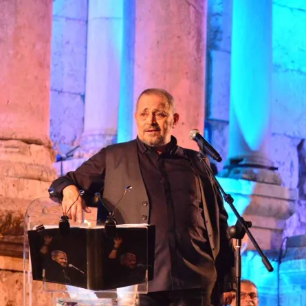 جورج وسوف من حفل مهرجان جرش - الصورة من حساب التلفزيون الأردني على الفيس بوك