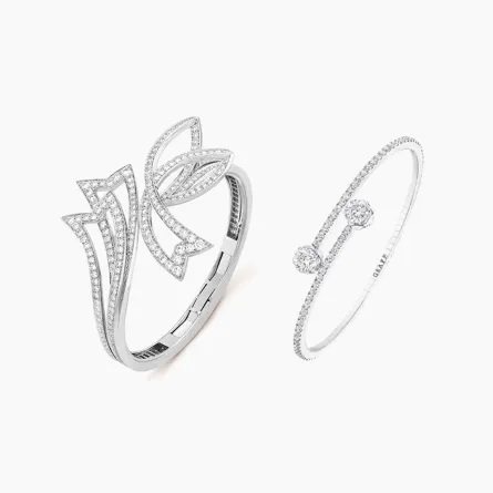 أجمل أساور الألماس من أهم الماركات العالمية 