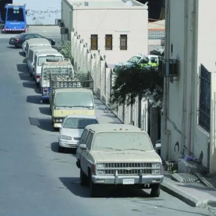 الإعلان عن مهلة تصحيحية لملاك المركبات التالفة لإسقاطها من سجلاتهم