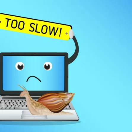 مشكلة بطء الـ"لابتوب