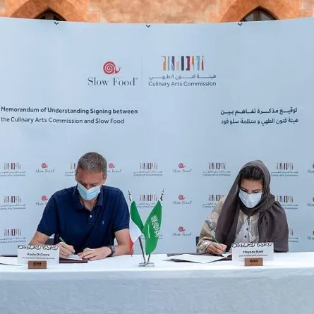 ميادة بدر والسيد باولو دي كروشي